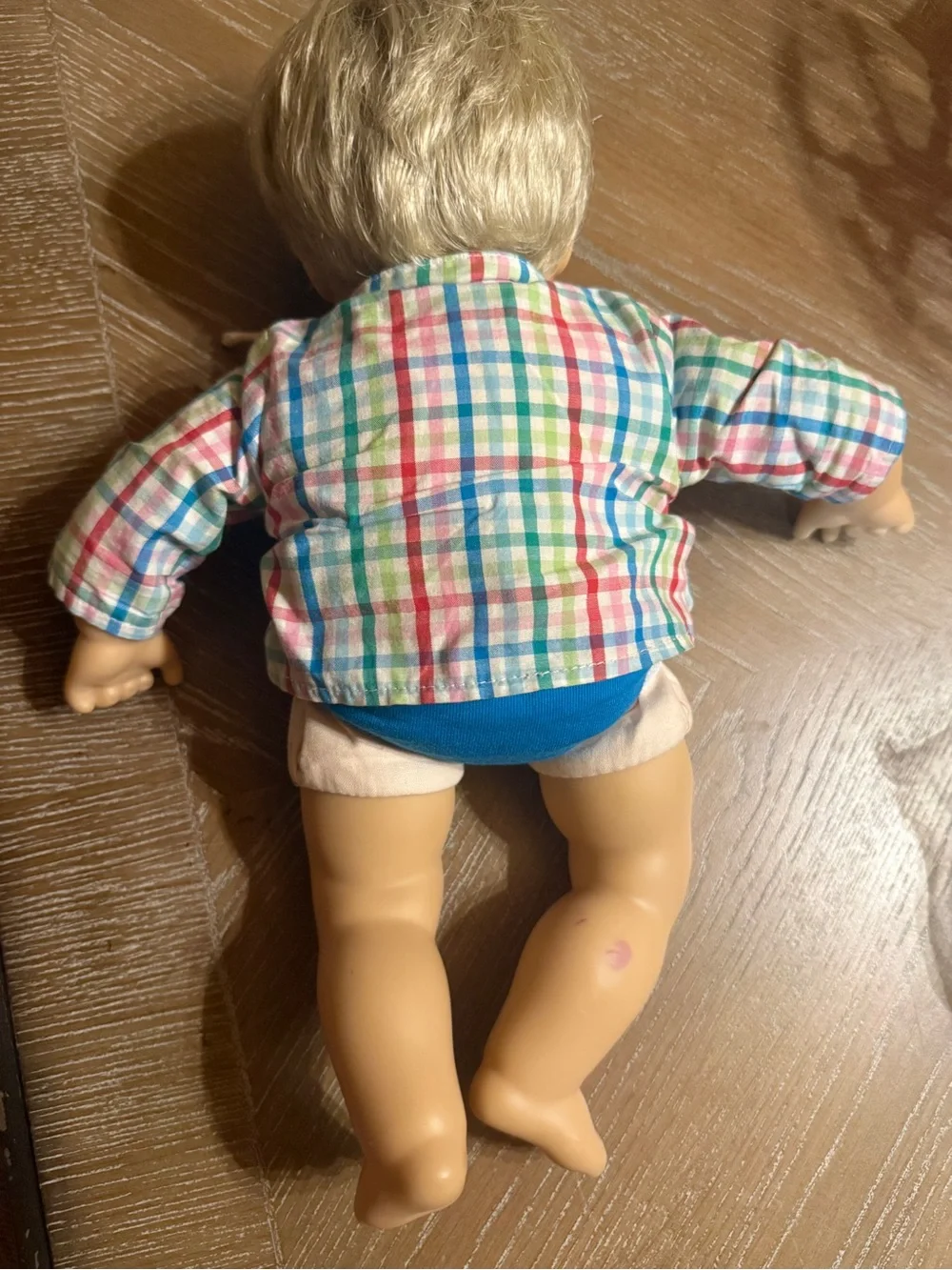 American Girl Doll Bitty Twin Boy Doll 2012 Blonde Hair Blue Eyes